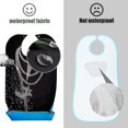 thumbnail image 3 of Adult Bibs For Elderly Washable, Clothing Protectors Waterproof And Reusable Adult Bib For Eating Ad, 3 of 5