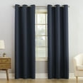thumbnail image 2 of No. 918 Nathan Casual Textured Semi-Sheer Grommet Curtain Panel, 2 of 7