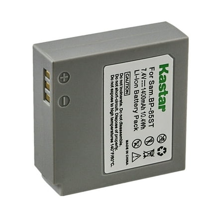 Kastar IA-BP85ST Battery 1-Pack Replacement for Samsung SC-HMX10C SC-HMX20 SC-HMX20C SC-MX10 SC-MX10P SC-MX10R SC-MX20 SMX-F30 SMX-F33 SMX-F34 VP-HMX08 VP-HMX10 VP-HMX10C Camera