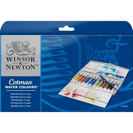 UPC: 0094376954401 | Winsor & Newton Cotman Watercolor – Painting PLUS Tube Set