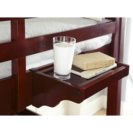 15 in. Hanging Night Stand in Cherry Finish