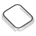 thumbnail image 3 of Estuche protector para reloj con protector de pantalla de vidrio templado de cobertura total HD para IWatch Series 7 2021 41 mm transparente, 3 of 12