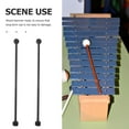 thumbnail image 2 of Luxshiny 2 Pcs Maillet en Acier Inoxydable Léger pour Percussion pour Instrument de Musique, 2 of 8