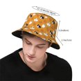 thumbnail image 2 of Funny Cute Animal Guinea Pig Bucket Hat Foldable Fisherman Outdoor Summer Camping Travel Hiking Caps for Men Women, 2 of 7