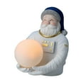 thumbnail image 1 of Lámpara de mesa con luz nocturna LED de Papá Noel creativa feelfreeau Azul, 1 of 7