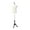 White, variant on Black Male Mannequin Torso Dress Form, Sewing Dress Model Mannequin, Mannequin Display with Tripod Stand, 59"~71" Height Adjustable, for Clothing Retail Sewing Shop, NO Arms