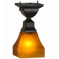 thumbnail image 7 of Meyda Tiffany - 173750 - One Light Flushmount - Bungalow - Timeless Bronze, 7 of 7