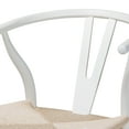 thumbnail image 5 of Baxton Studio Paxton Modern White Finished Wood 2-Piece Dining Chair Set, 5 of 9