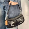 thumbnail image 3 of Y2K bags Designer New handbags Womens Vintage Underarm Ashton Retro Stick Motorcycle Single Shoulder Crossbody Mahjong High Quality Tote Bag, 3 of 8