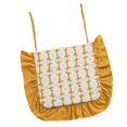 thumbnail image 2 of Esterilla de asiento, cojín de suelo, almohada para sofá, decoración del hogar, tatami japonés, meditación. Amarillo, 2 of 9