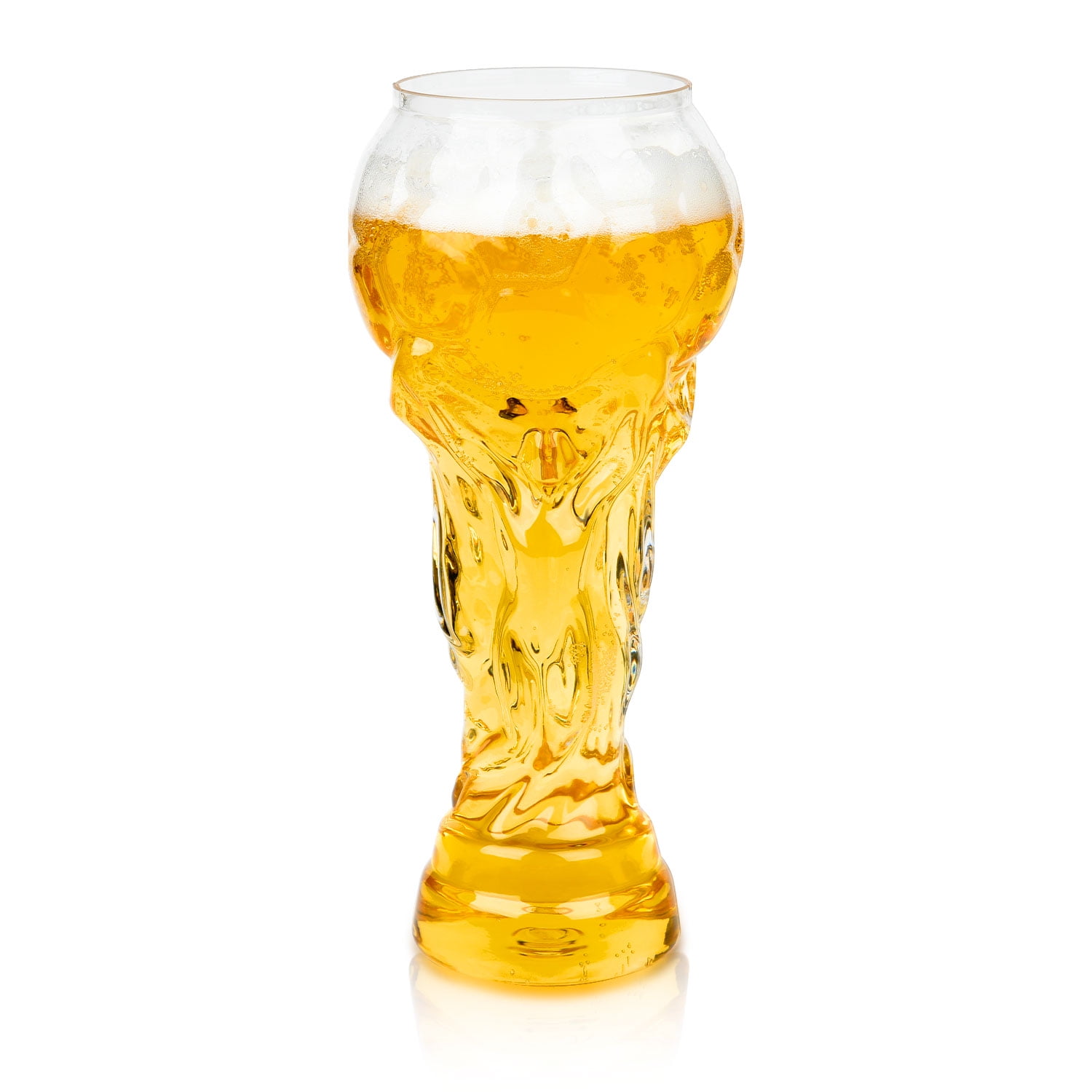 Coolmade 2022 World Cup Beer Mup, Unbreakable Tritan Plastic Water Drinking  Glasses 16 oz, Clear - Walmart.com