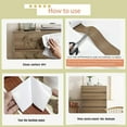 thumbnail image 4 of 8cm Wide Self-Adhesive Wood Grain Waterproof Anti-Mold Tape (Color 16,15FT), 4 of 7