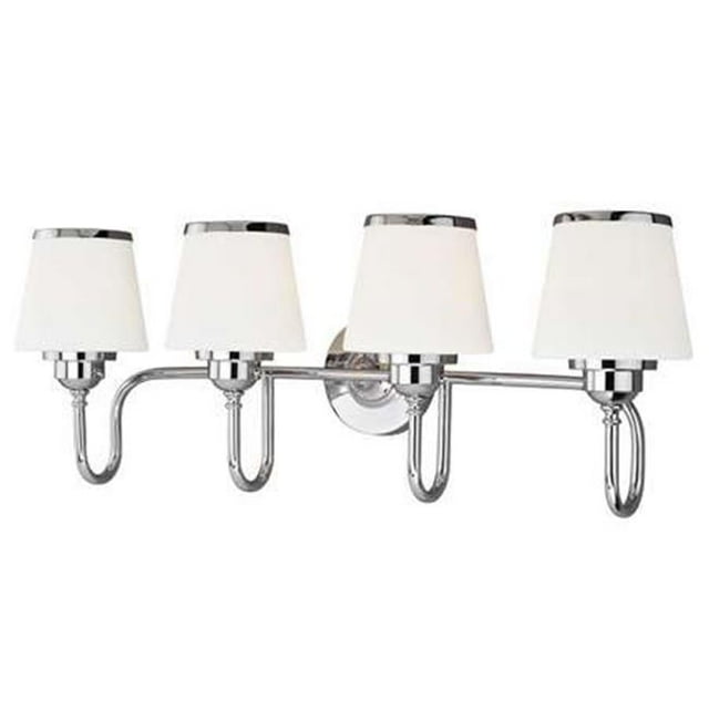 Vaxcel Lumière de Vanité de Finition Chromée International W0208 - 4 Lumière