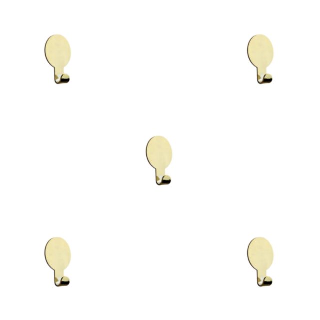Bearachild Gancho Multiusos Conveniente Soporte para colgar Instalación simple Soportes para ropa montados en la pared Aplicación amplia Dorado Type2 NO2
