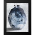 thumbnail image 2 of OnRei 19x24 Black Modern Framed Museum Art Print Titled - Blue Smoke Mate, 2 of 5