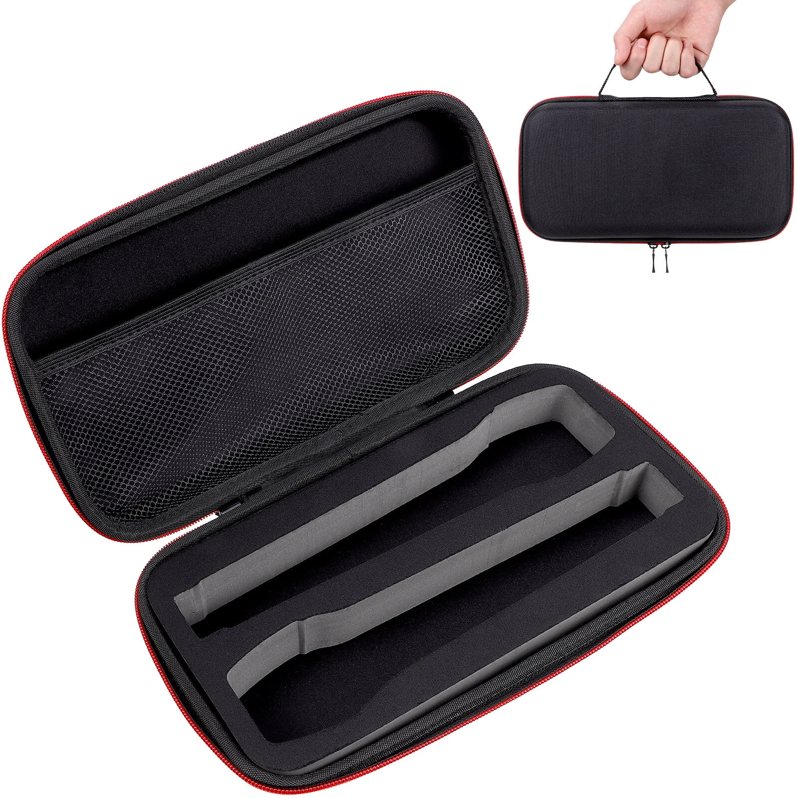 NUOLUX Wireless Microphone Case Eva Mic Case Storage Bag with Thicken