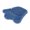 Blue, variant on Exfoliating Silica Gel Back Scrubber Body Wash Towel for Shower Bathing