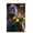 Premium Print and Beechwood Hanger Bundle, variant on Marvel Cinematic Universe - Avengers - Infinity War - Thanos Wall Poster with Wooden Magnetic Frame, 22.375" x 34"