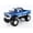 Metallic Blue, variant on GREENLIGHT COLLECTIBLES 1/18 - FORD F 250 Monster Truck - Midwest 4 Wheel Drive 1974