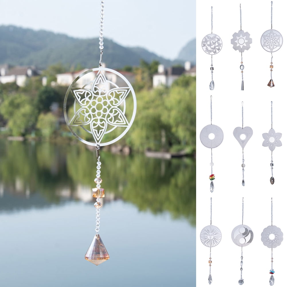 Rainbow Maker Beads Chandelier Suncatcher Lamps Chain Crystals Ball Prisms 