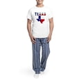 thumbnail image 5 of CafePress - Flag Map With Texas Men's Light Pajamas - Men's Light Loose Fit Cotton Pajama Set, 5 of 7