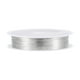 thumbnail image 1 of Alambre de cobre Uxcell de 28 Gauge 0.3mm Tono plateado resistente para hacer cuentas, fabricación de colgantes, arte y manualidades 15M 1 rollo, 1 of 6