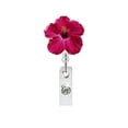 thumbnail image 4 of Resin Flower Retractable Swivel ID Badge Holder Badge Reel For Nurse, Doctor, Student, Teachers Office School Gift, 4 of 9