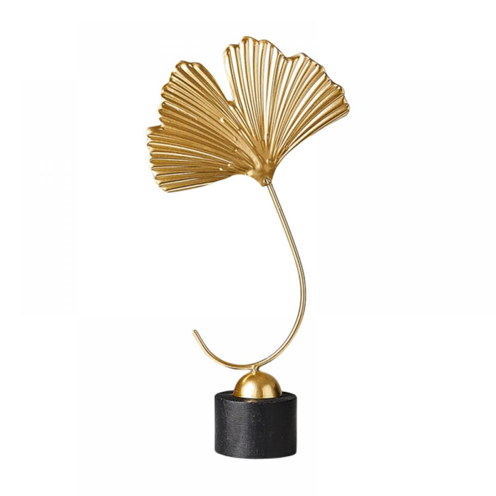 Golden Ginkgo Leaf Crafts, Abstract Hollow Out Ornaments Art Statue  Sculpture Resin Handmade Carving Knick for Home Office Bedroom Living Room  Study Room Studio Decorations - Walmart.com