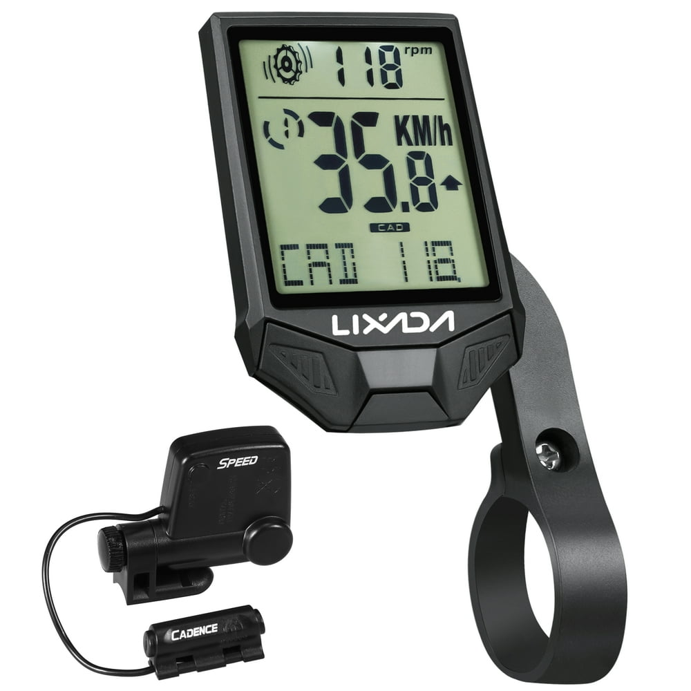 bike computer with cadence and speed