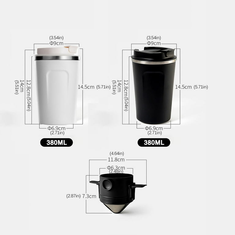 Toma Hand Coffee Maker Set Non-slip Stainless Steel Insulated