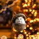 thumbnail image 3 of Adornos navideños, adornos navideños, regalos navideños Animales del bosque Decoración navideña Acrílico Plano un acrílico, 3 of 4