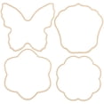 thumbnail image 1 of Abanico de mano para boda, marco para hacer abanicos de mano para novia, Material para hacer abanicos, 4 Uds., 1 of 6