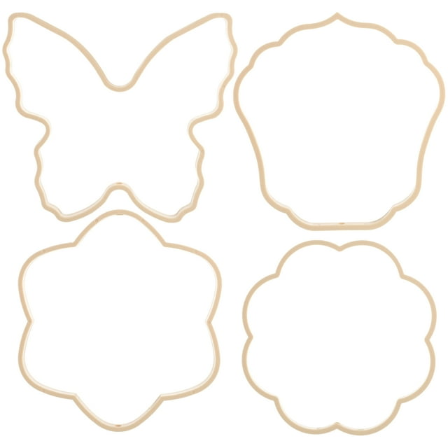 Abanico de mano para boda, marco para hacer abanicos de mano para novia, Material para hacer abanicos, 4 Uds.