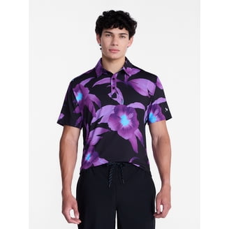 Birdie Bound Navy Neon Florida Golf Polo Shirt, Sizes S-5XL