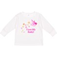 thumbnail image 3 of Inktastic I Love My Daddy Girls Long Sleeve Toddler T-Shirt, 3 of 5