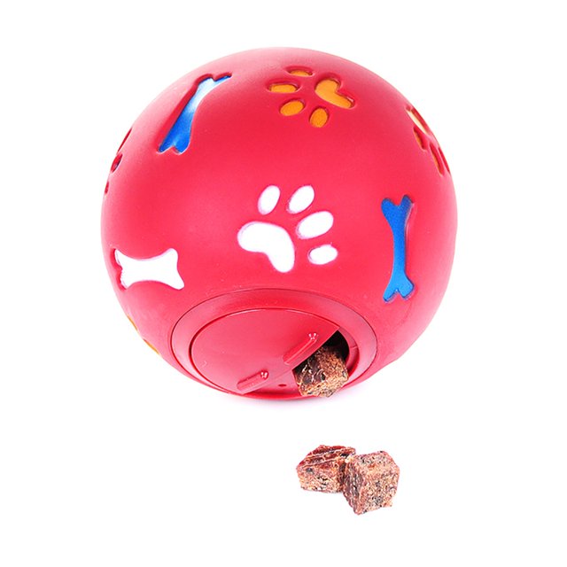 Balle Distributrice de Nourriture pour Chien Interactive Créative Balle Distributrice de Friandises pour Chiot Balle Distributeur de Nourriture pour Animaux