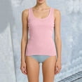 thumbnail image 6 of Tank Tops for Women U Neck Ribbed Basic Sleeveless Layering Tops, 6 of 6