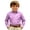 11#Purple647, variant on Lullu Boy Cowboy Button Down Shirt Flower Embroidery Long Sleeve Western Shirt, Sizes 4-13