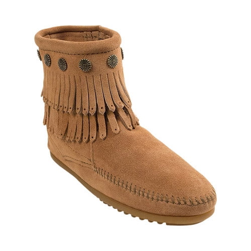 minnetonka double fringe boot