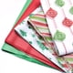 thumbnail image 4 of Zhuge Regalos de papel de pera de nieve Serie navideña Ramo de flores de copo de nieve Papel de regalo Papel de copia Papel de regalo (rojo copo de nieve), 4 of 5