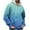 Mint Green Hoodies for Men, variant on CFLVAEK Big and Tall Mens Hoodies Fashion Gradient Graphic Hoodie Sweatshirts Casual Long Sleeve Hooded Pullover Tops with Pockets Blue XXL