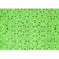 thumbnail image 1 of Ahgly Company Indoor Rectangle Abstract Green Contemporary Area Rugs, 2' x 3', 1 of 1