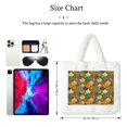 thumbnail image 3 of Yiaed Colorful Circle Print Fluffy Shoulder Bag Plush Bags Women Ladies Tote Bag Fluffy White Furry Purse Handbag for Autumn and Winter, 3 of 7