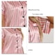 thumbnail image 5 of Conjunto de Pijama Nikou de Manga Corta para Mujer Rayas Rosas L, 5 of 6