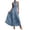 Light Blue#1, variant on Levmjia Women's Halter Maxi Dress Floral Print Sleeveless Tie Waist Summer Dress Flowy Elegant Evening Party Dress
