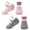 Dark Gray+Pink, variant on Bocaoying 2 Pairs Unisex Fluffy Fuzzy Warm Slipper Socks for Men Women, Thick Fleece Lined Non-Slip Socks with Grip Indoor Floor