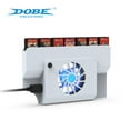 thumbnail image 3 of Switch OLED Dock Cooling Fan with Blue LED Light & Game Card Storage - USB-Powered Quiet Radiator for Nintendo Switch OLED Console | Prevent Overheating & Organize Games, 3 of 5