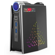 NIPOGI S3A Mini PC with AMD Ryzen 7 5700U, 32GB RAM, 1TB SSD, Windows 11 PRO