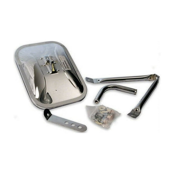 Mirror - Compatible with 1960 - 1974 Chevy K20 Pickup 1961 1962 1963 1964 1965 1966 1967 1968 1969 1970 1971 1972 1973