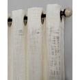 thumbnail image 3 of Miller Curtains Morris Textured Window Panel, 50×84, Natural, 3 of 4